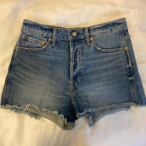Gap High Waisted Denim Short